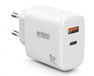 Urban Factory Chargeur Rapide Universel Blanc 65W