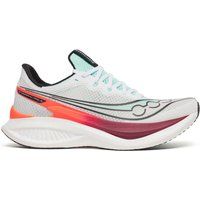 Saucony Endorphin Pro 5 Wedstrijdschoen Heren-wit, wijnrood, Maat 45