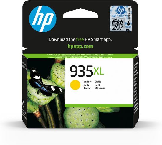 HP 935XL - Originele Inktcartridge - Hoge Capaciteit - Geel