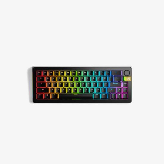 Glorious Gaming GMMK 3 PRO HE 65% Prebuilt Wireless Gaming Keyboard - Black - US QWERTY