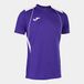 Joma Championship VII Jersey 3XL Paars/Wit Korte Mouw Polyester Mannen Voetbal Lente/Zomer 2023
