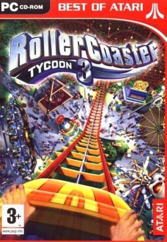 Atari Best Of Atari - Rollercoaster Tycoon 3 - Windows - Standard Edition - DVD-ROM
