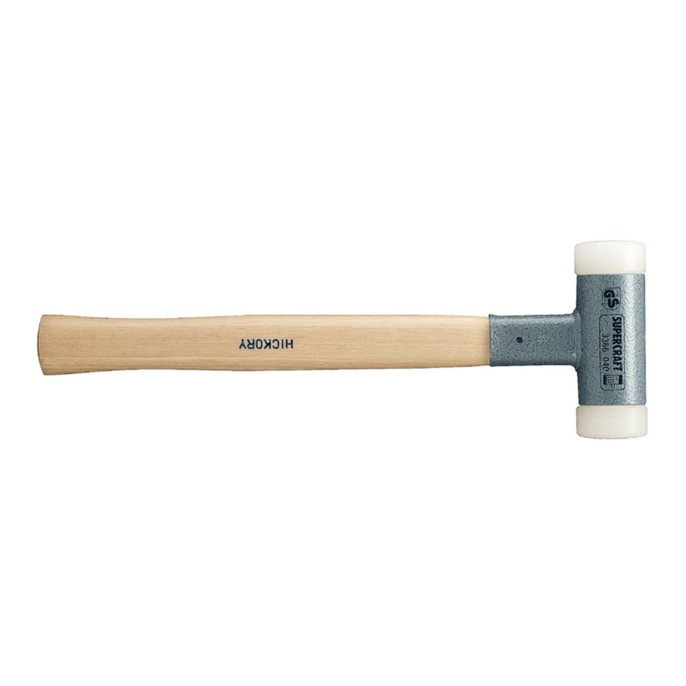 HALDER SuperCraft Terugslagvrije hamer - Nylon - Hickory - 245gr - 20mm
