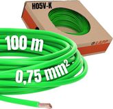 LAPP 4510122 Draad H05V-K 1 x 0.75 mm² Groen 100 m