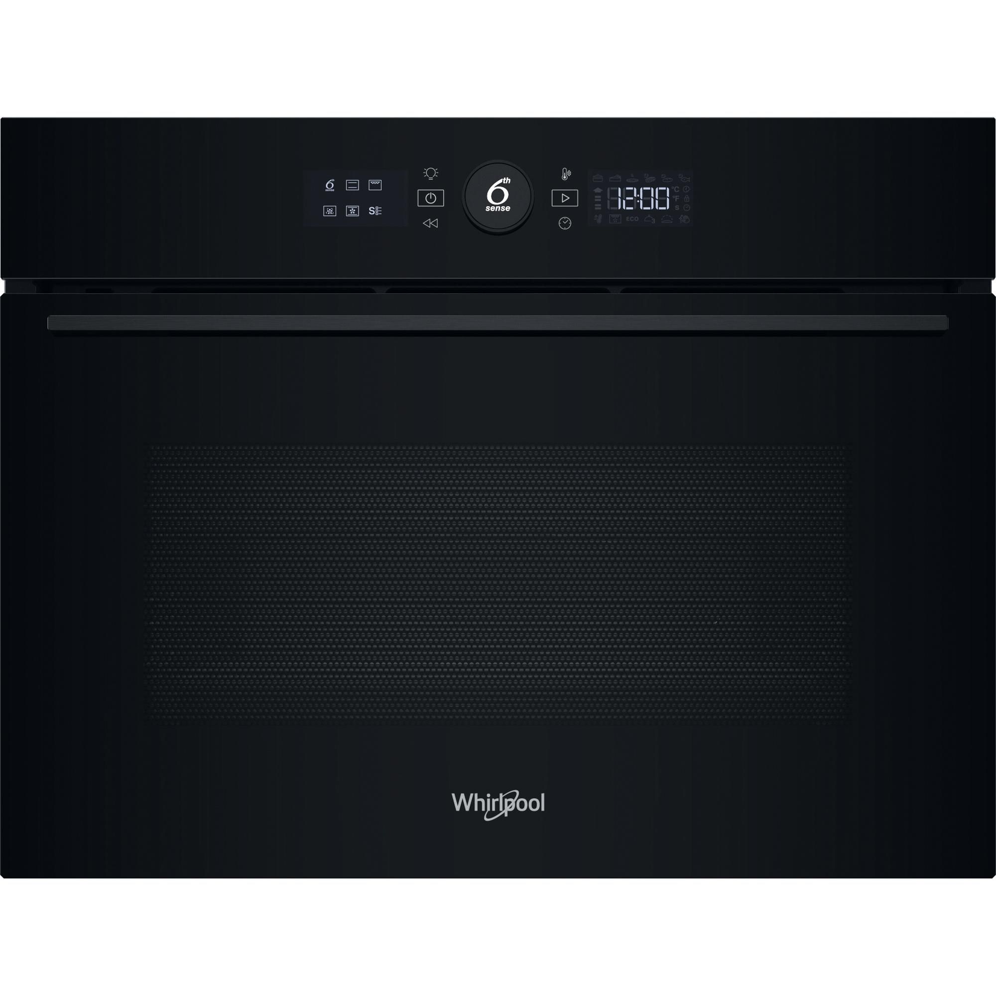 Whirlpool WCC54PMSBA Oven - 48L - Black - Electric - Built-in
