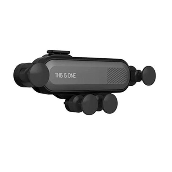 Universele Telefoonhouder Auto - Geschikt voor 4-6.5 inch Smartphones - Zwart