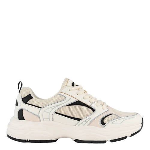 Graceland chunky imitatieleren sneakers - beige