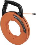 Klein Tools 56382 Geribbelde glasvezel-intrekband met nylon punt 15,2 m