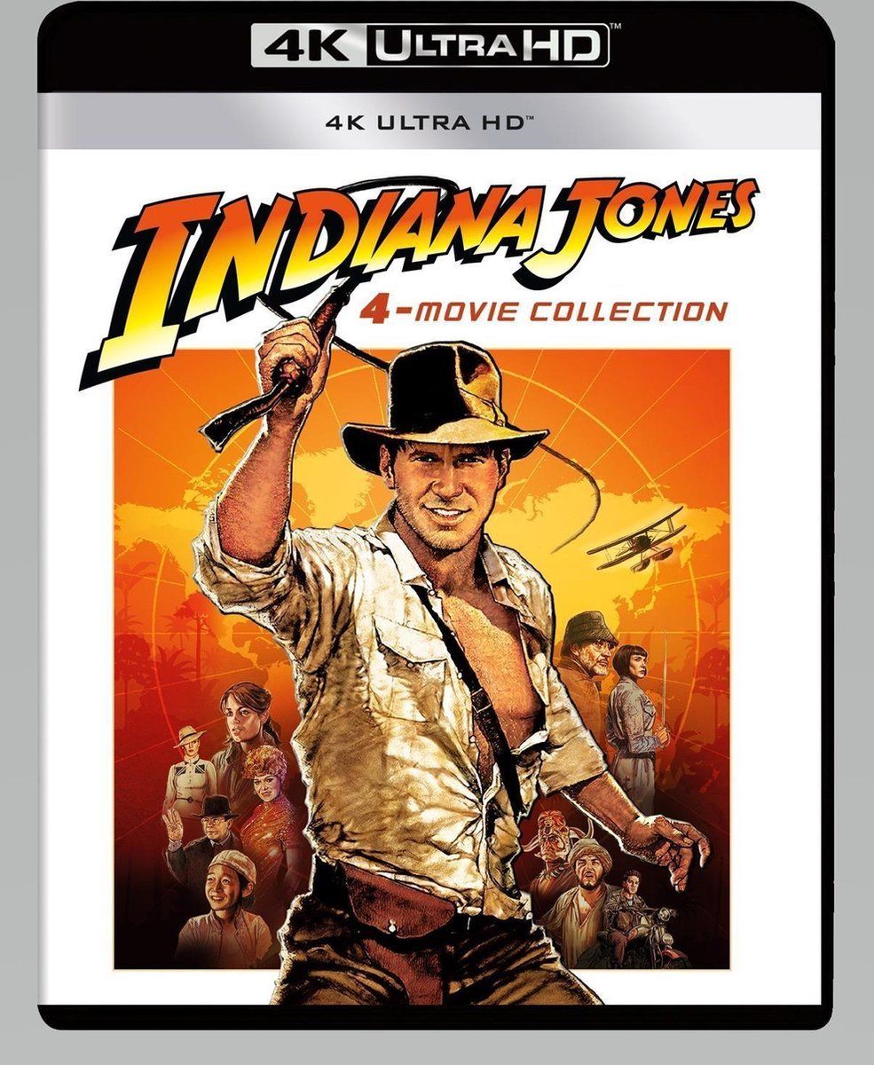 Dutch Filmworks Indiana Jones Quadrilogy - Blu-ray