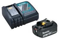 Makita Ensemble d'alimentation (1 x 18V 3.0 Ah Batterie + DC18RC chargeur)