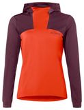 VAUDE Women's Qimsa Hoody, fietskleding, Dames, Outdoortrui, cassis, Maat 46