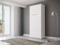 Houdi Lit escamotable 90x200 blanc
