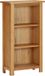 vidaXL Boekenkast 45x22,5x82 cm massief eikenhout