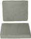 Outsunny Canapé d'extérieur Coussin - Polyester - 56x52x7cm - Gris foncé