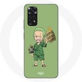 Maniacase Hoesje voor Xiaomi Redmi Note 11 4G Manga uit één stuk Roronoa Zoro