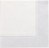 Papstar 50 Servetten ROYAL Collection 1/4 vouw 40 cm x 40 cm wit Linum
