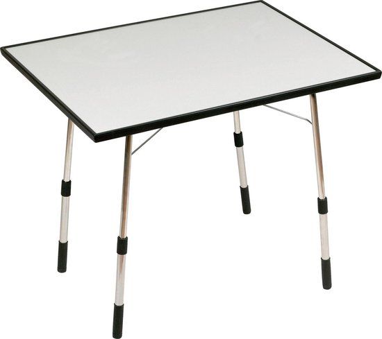 Lafuma Mobilier Lafuma California campingtafel - Kunststof - Aluminium - Rechthoek - 91x69cm - Carbon