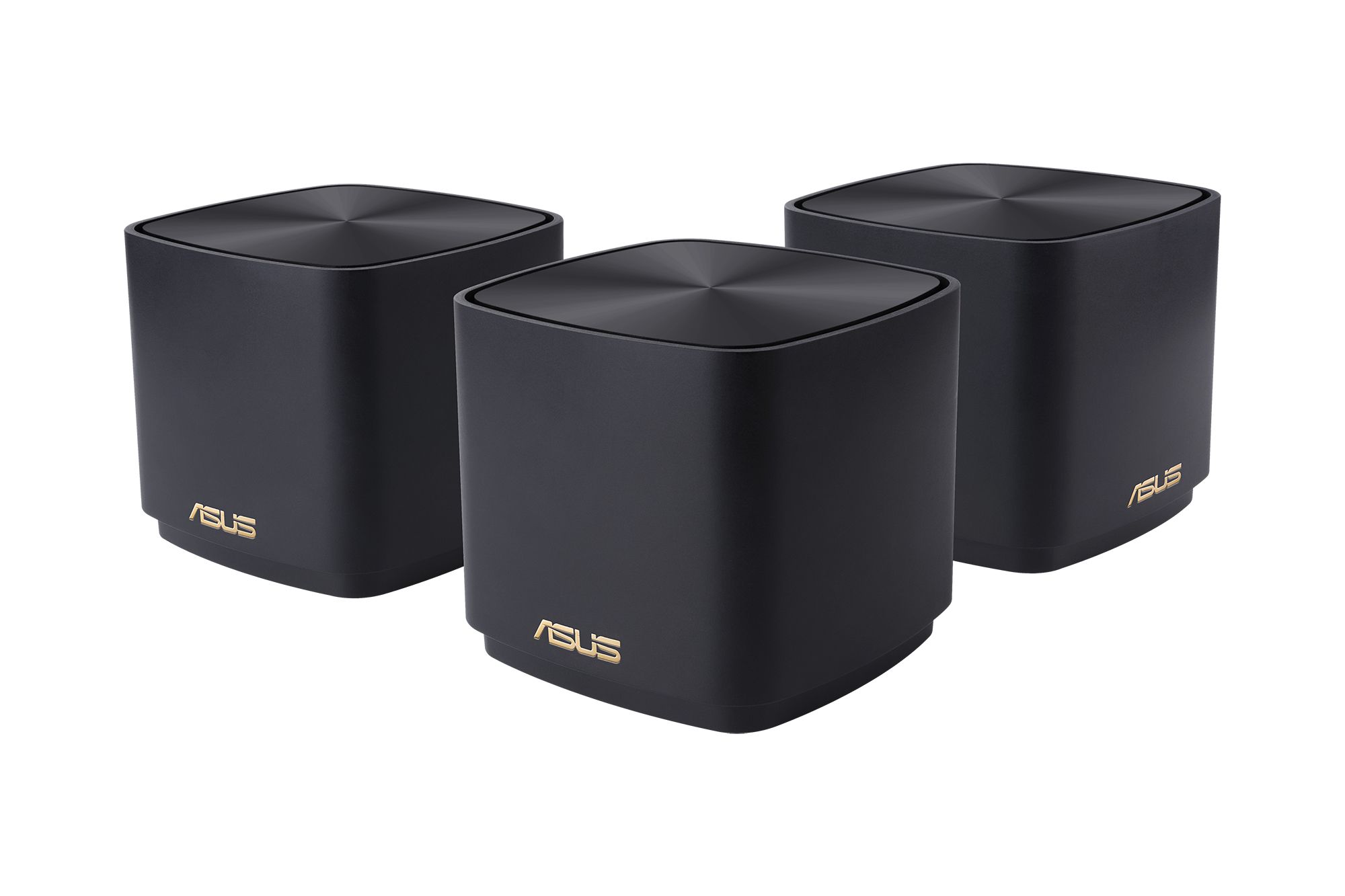 ASUS ZenWiFi XD4 Plus (B-3-PK) Mesh WiFi 6 System - Black - 3 Pack