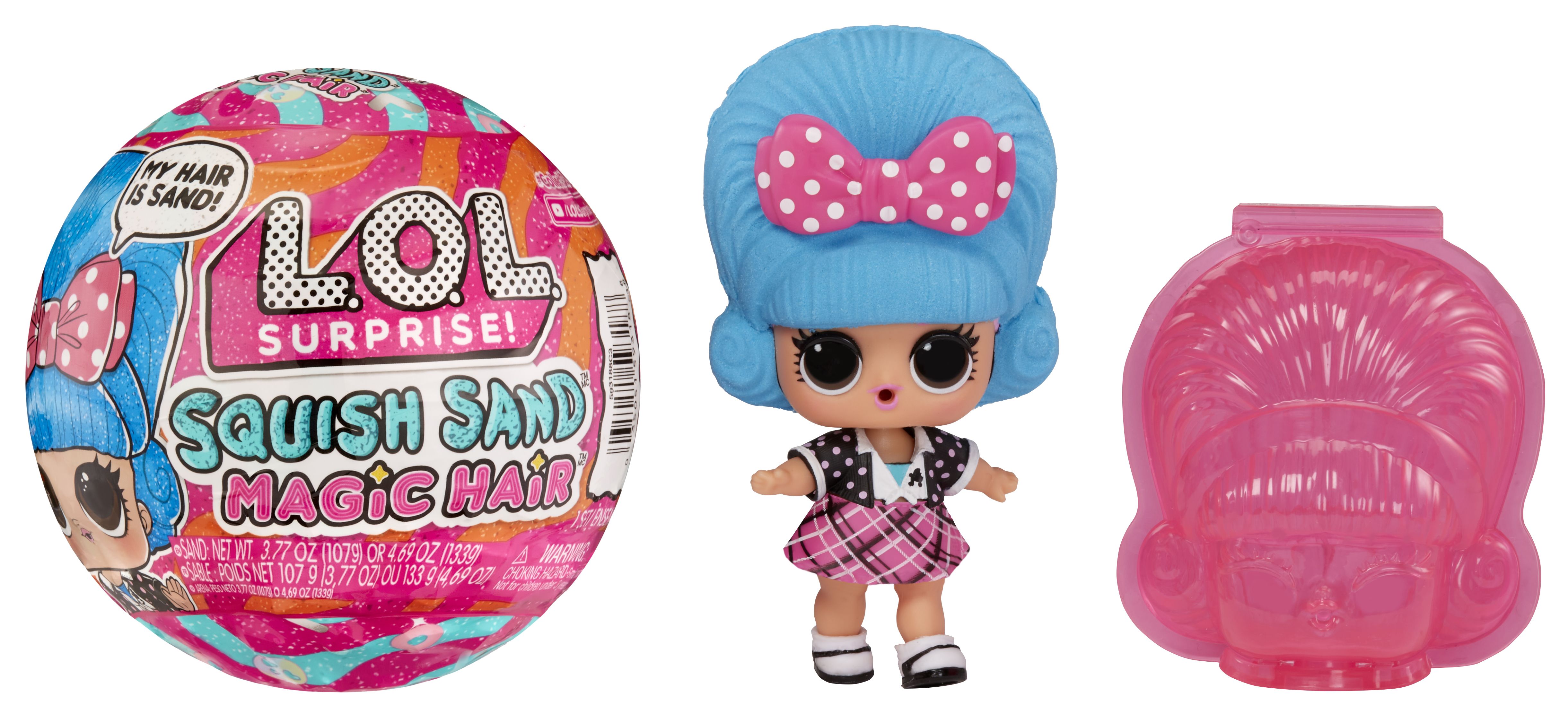 MGA Entertainment L.O.L. Surprise! Squish Sand Magic Hair Tots Mini Doll - Assortment