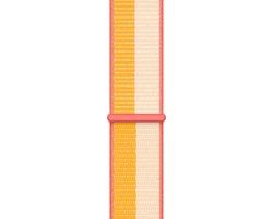 Apple Watch Sport Loop - 45 mm - Maize/White - Regular