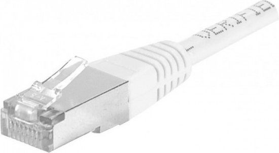 Dexlan 858363 netwerkkabel Wit 2 m Cat6a S/FTP