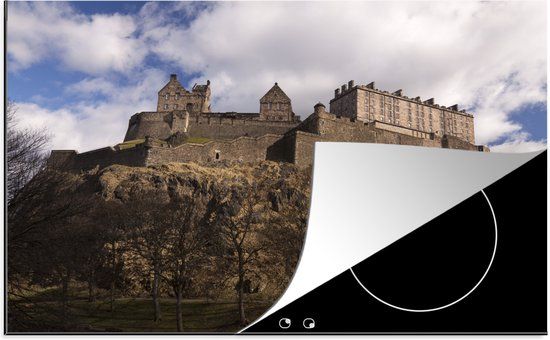 KitchenYeah® Inductie beschermer 77x51 cm - Schotland - Kasteel - Inductiebeschermer - Inductiemat