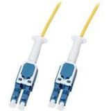 LogiLink FP0UB00N Câble de raccordement fibre optique 0,50 m Jaune 9/125 µ Monomode OS2