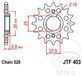JT Sprockets JTF403.15 15T stalen voortandwiel