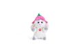 Trudi SW-Col Model 51380 Knuffeldier met bloem, Spring Collection, pluche dier voor Pasen, maat XXS, 6 x 10 x 6 cm