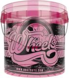 Nuke Guys Grit Guard Emmer transparant Zwart Rood + Logo 13 Liter