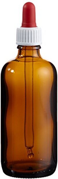 NeoLab 1-7244 druppelfles, schroefpipet, 100 ml, bruin