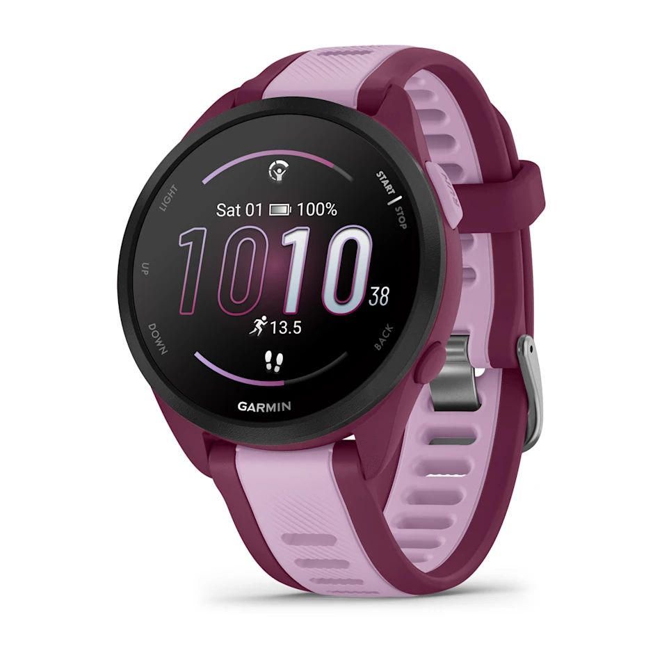 Garmin Forerunner 165 Music Smartwatch - Berry - 0753759326647