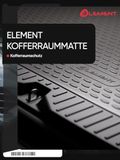 Element Opel Astra H, 2004-2014, limousine, 1-delige kofferbakmat