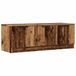 vidaXL TV-meubel van hout in oud-houtkleur