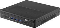 MSI Pro DP10 A14MG-004EU PC's/werkstation Intel® Pentium® Gold G7400 8 GB DDR5-SDRAM 128 GB SSD Windows 11 Pro Mini PC Zwart