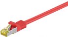Goobay 91616 Netwerkkabel Rood 3 m Cat7 S/FTP (S-STP)