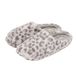 Apollo Instap sloffen - lichtgrijs - luipaard print - pantoffels - antislip zool 39-40