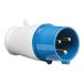 Knightsbridge INAV0013 industriële connector, 240 V, 32 A, blauw, 1