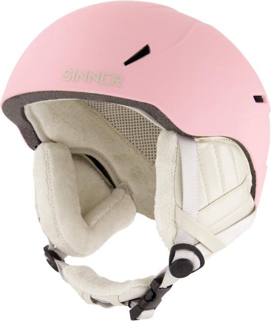 SINNER CREST Skihelm - Licht Roze - Maat M