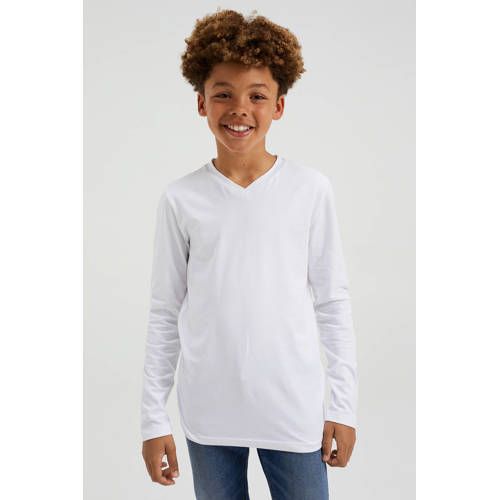 WE Fashion basic longsleeve wit