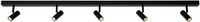 Nordlux Omari-spot-5x spot-Moodmaker™ 3 step dimmable-zwart