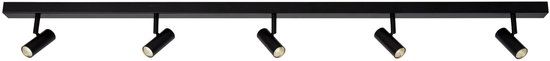 Nordlux Omari-spot-5x spot-Moodmaker™ 3 step dimmable-zwart