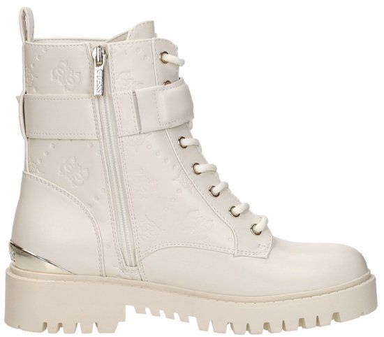 Guess Oranda High Lace-up Sneakers - Off-white - Size 39