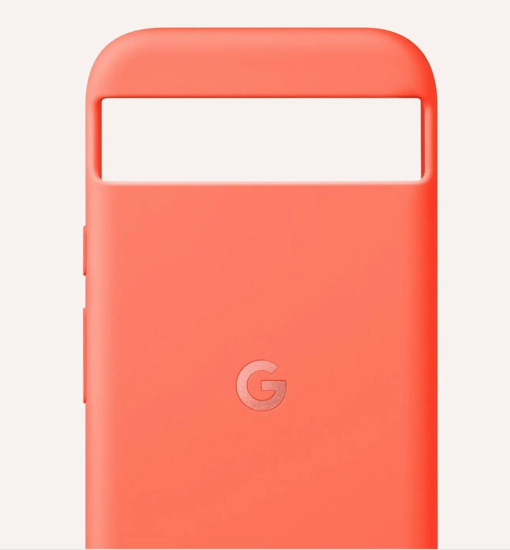 Google Pixel 8a Hoesje - Koraal - Cover Case