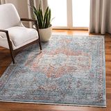 Safavieh Vloerkleed Byryoni Navy blauw Polypropyleen 122 x 183 cm