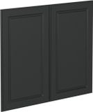 Vicco R-Line Keukenfront – 79.2 x 71.3 cm meubelfront voor de spoelonderkast Antraciet landhuis