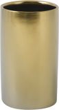 Spirella Tandenborstelhouder TUBE-MATT – Borstelhouder en Tumbler voor de Badkamer – Messing, Goud, 7 x 11,5 cm