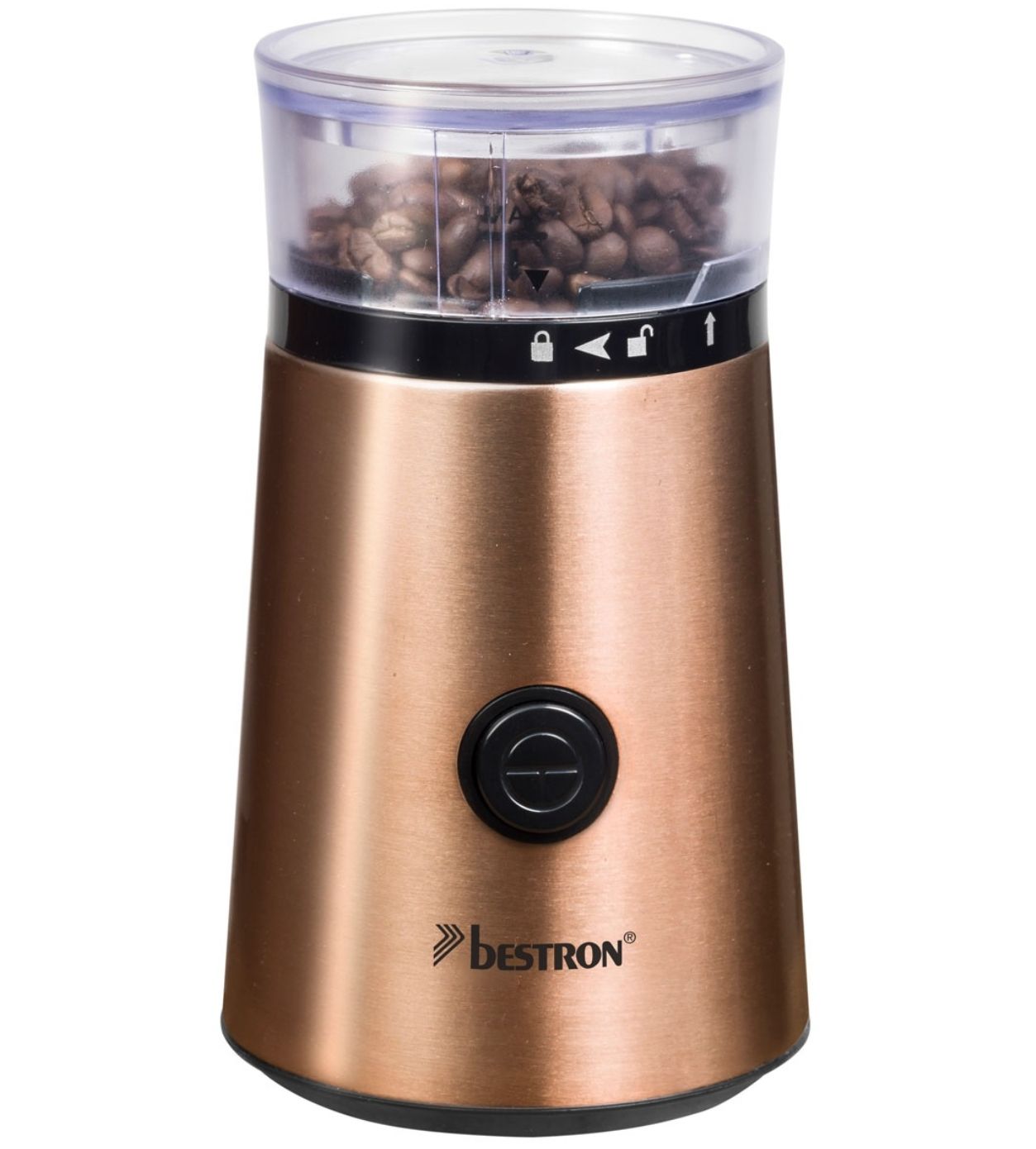 Bestron ACG1000CO Koffiemolen - Koper - 50g Capaciteit