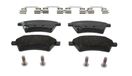 Ferodo FDB1875 Remvoeringset, schijfrem - (4-delig) - (4 stuks) | Compatibel met: FIAT SEDICI, SUZUKI SX4, SX4 Stufenheck