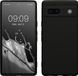 kwmobile hoesje geschikt voor Google Pixel 7a - Hoesje voor smartphone - In mat noir